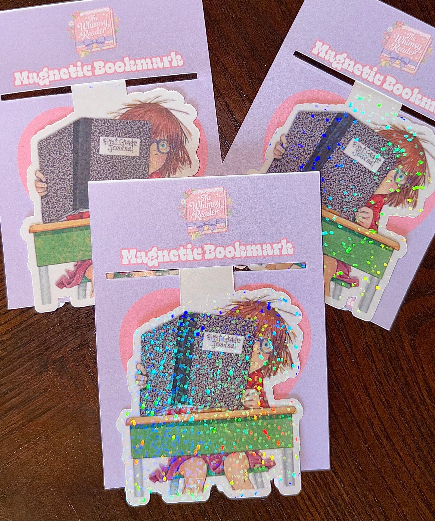 “The B Stands for Bookmark” - Magnetic Bookmark