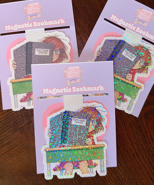 “The B Stands for Bookmark” - Magnetic Bookmark